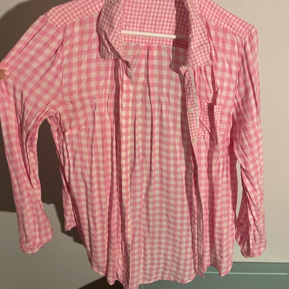 Crown & Ivy plaid top